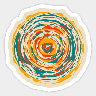 Abstract circular Sticker